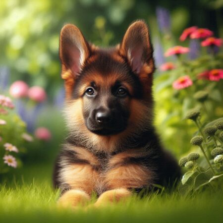 German Shepherd puppy